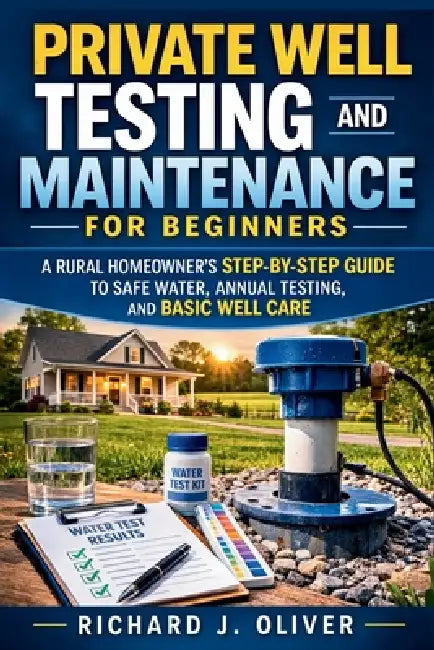 Private Well Testing and Maintenance for Beginners: A Rural Homeowner's Step-by-Step Guide to Safe Water, Annual Testing, and Basic Well Care by Richard J. Oliver