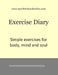 Exercise Diary by Swaminathan Kathiresan