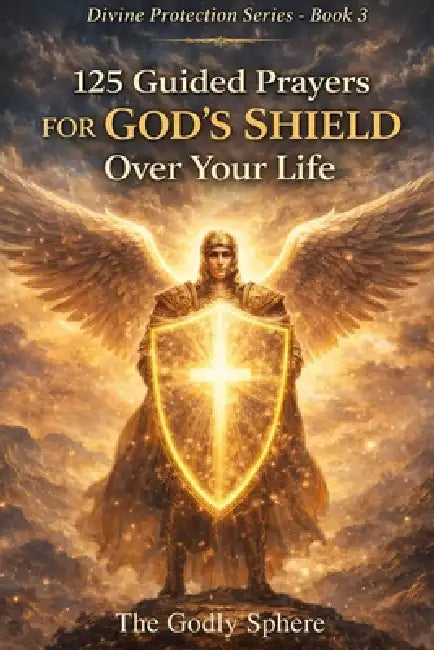 125 Guided Prayers for God's Shield Over Your Life: Prayers for Daily Protection, Spiritual Strength, Peace in Uncertain Times, Courage in Difficult S by The Godly Sphere