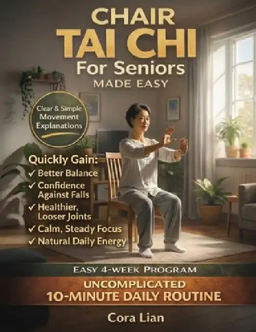 Chair Tai Chi For Seniors Made Easy: Safe, Gentle Movements to Improve Balance, Mobility, and Relaxation. No Floor Exercises Required by Cora Lian