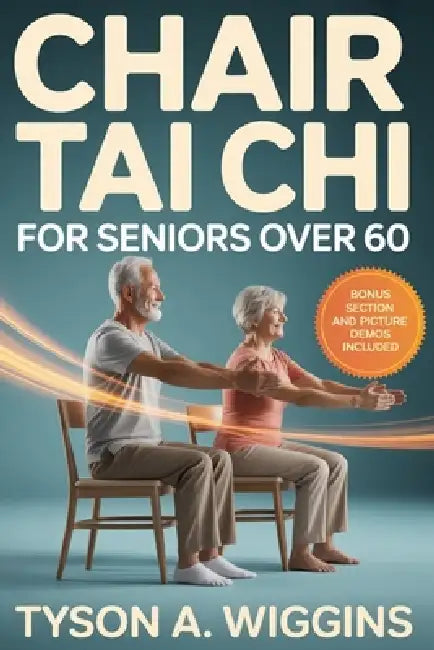 Chair Tai Chi for Seniors Over 60: Gentle Seated Workouts for Men and Women to Improve Balance, Strength, Mobility, and Flexibility Safe Low-Impact Ex by Tyson A. Wiggins