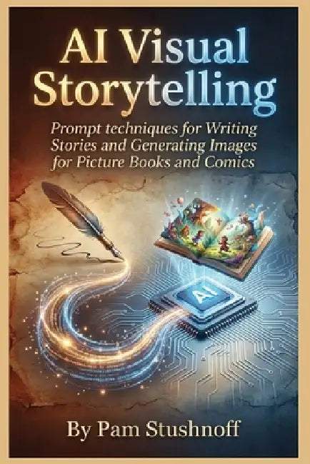 AI Visual Storytelling: Prompt Techniques for Writing Stories and Generating Images for Picture Books and Comics by Pam Stushnoff