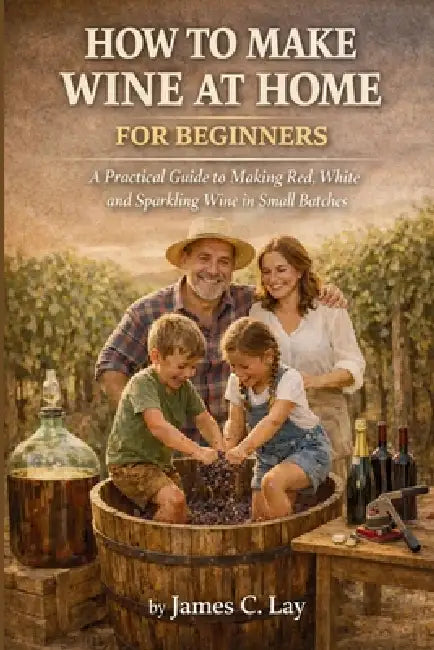 How to Make Wine at Home for Beginners by James C. Lay