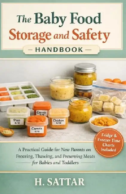 The Baby Food Storage and Safety Handbook: A Practical Guide for New Parents on Freezing, Thawing, and Preserving Homemade Meals for Babies and Toddle by H. Sattar