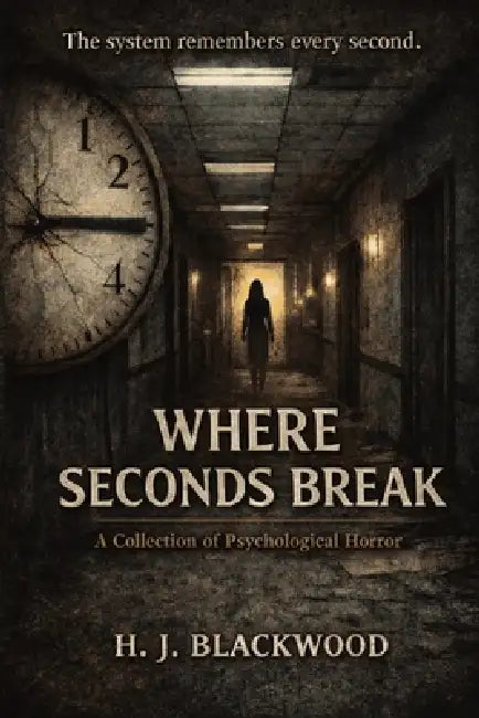 Where Seconds Break: A Collection of Psychological Horror by H. J. Blackwood