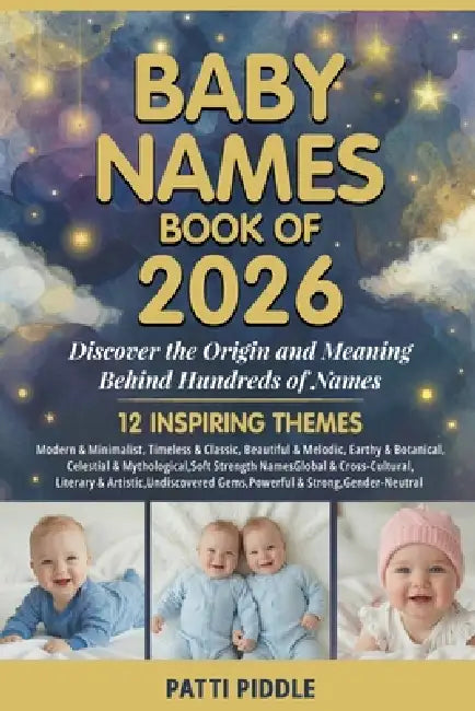 Baby Names Book Of 2026