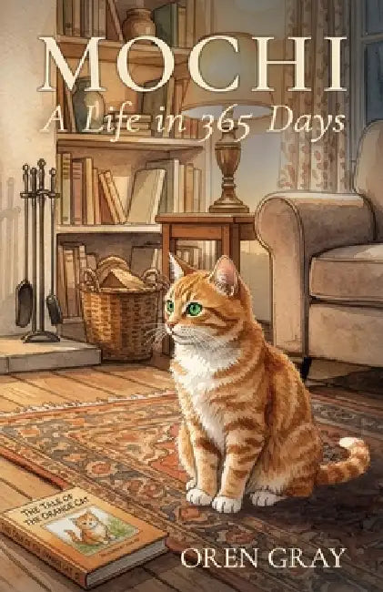 Mochi: A Life in 365 Days: A Daily Meditation in the Company of One Small Orange Cat by Oren Gray