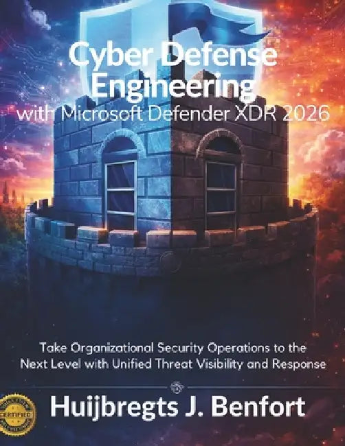 Cyber Defense Engineering with Microsoft Defender XDR 2026: Take Organizational Security Operations to the Next Level with Unified Threat Visibility a by Huijbregts J. Benfort