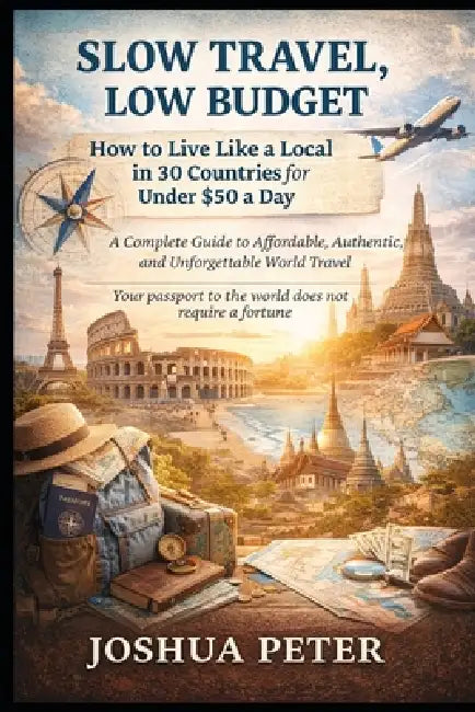 Slow Travel, Low Budget: How to Live Like a Local in 30 Countries for Under $50 a Day by Joshua Peter