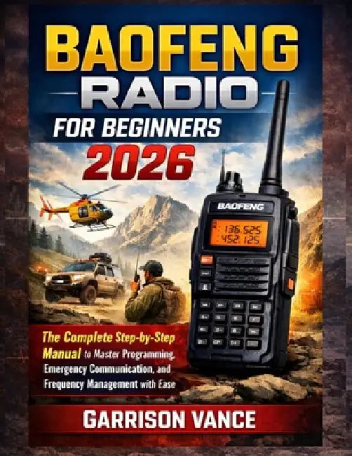 Baofeng Radio for Beginners 2026: The Complete Step-by-Step Manual to Master Programming, Emergency Communication, and Frequency Management with Ease by Garrison Vance