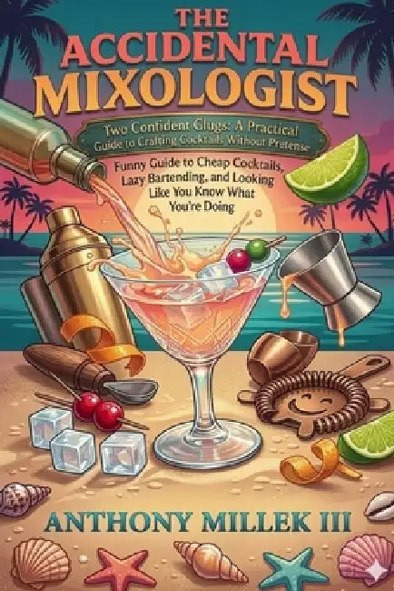 The Accidental Mixologist: A Funny Guide to Cheap Cocktails, Lazy Bartending, and Looking Like You Know What You're Doing at Home by III Millek Anthony