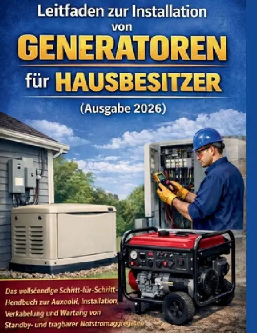 Leitfaden zur Installation von Generatoren für Hausbesitzer (Ausgabe 2026): Das vollständige Schritt-für-Schritt-Handbuch zur Auswahl, Installation, V by Craft Logan