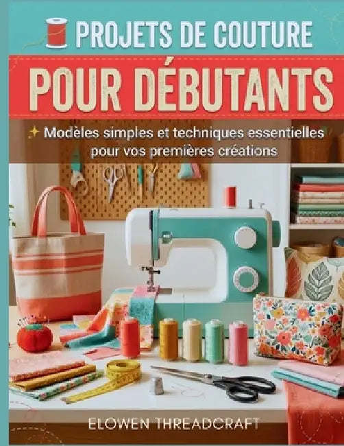 Projets de Couture Pour Débutants: Modèles simples et techniques essentielles pour vos premières créations by Elowen Threadcraft