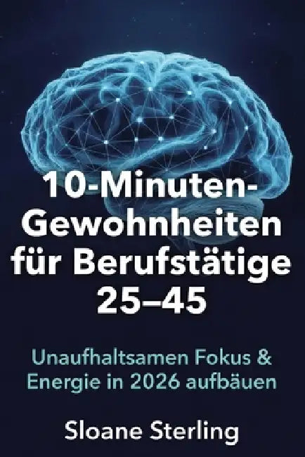 10-Minuten-Gewohnheiten für Berufstätige 25-45: Unaufhaltsamen Fokus & Energie in 2026 aufbauen by Sloane Sterling
