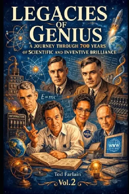 Legacies of Genius: The pioneers who shaped our world A Journey Through 700 Years of Scientific and Inventive Brilliance Vol. 2 by Tod Farlain