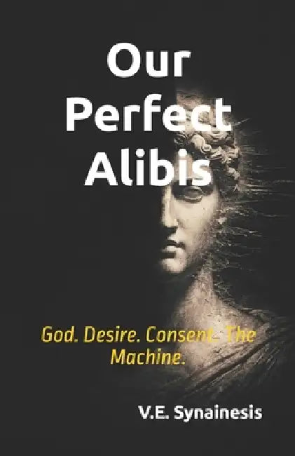 Our Perfect Alibis: God. Desire. Consent. The Machine. by V. E. Synainesis