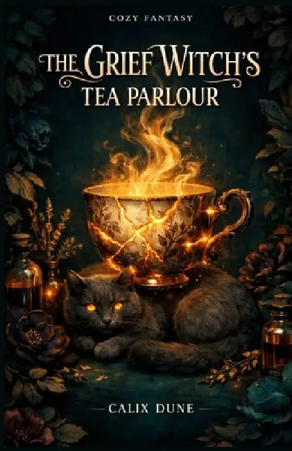 The Grief Witch's Tea Parlour: A Novel of Small Losses, Old Magic, and the Stranger Who Orders the Same Cup Every Friday (COZY FANTASY) by Calix Dune