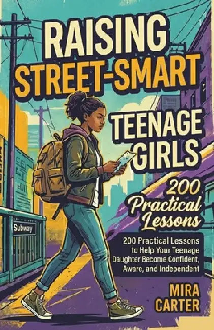 Raising Street-Smart Teenage Girls: 200 Practical Lessons to Help Your Teenage Daughter Become Confident, Aware, and Independent by Mira Carter