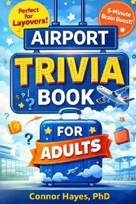 The Airport Trivia Book: Fun Facts, Quick Questions, and Fascinating Knowledge to Make Airport Waiting Time Fly By by Connor Hayes, Wolfeza Publishing