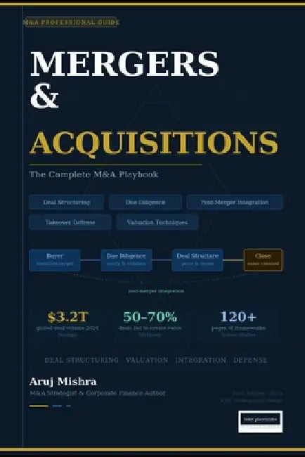 The Complete M&A Playbook: Deal Structuring, Due Diligence, Valuation, Takeover Defense & Post-Merger Integration - A Practitioner's Guide for Analyst by Aruj Mishra