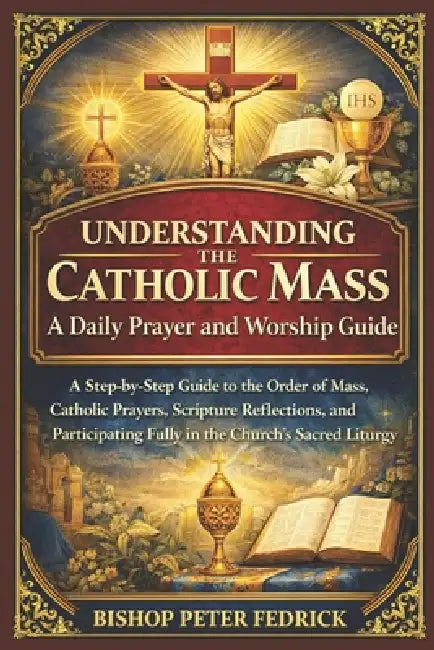 Understanding the Catholic Mass: A Daily Prayer and Worship Guide: A Step-by-Step Guide to the Order of Mass, Catholic Prayers, Scripture Reflections, by Bishop Peter Fedrick