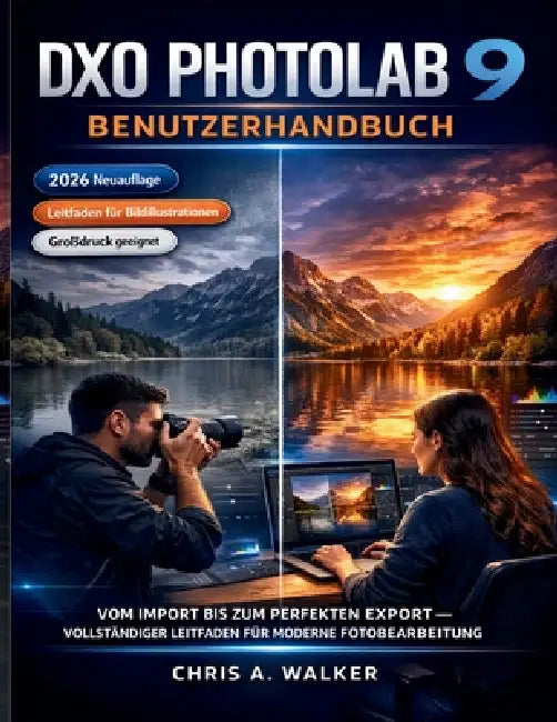 Dxo Photolab 9 Benutzerhandbuch: Vom Import Bis Zum Perfekten Export - Vollständiger Leitfaden Für Moderne Fotobearbeitung by Chris A. Walker Walker