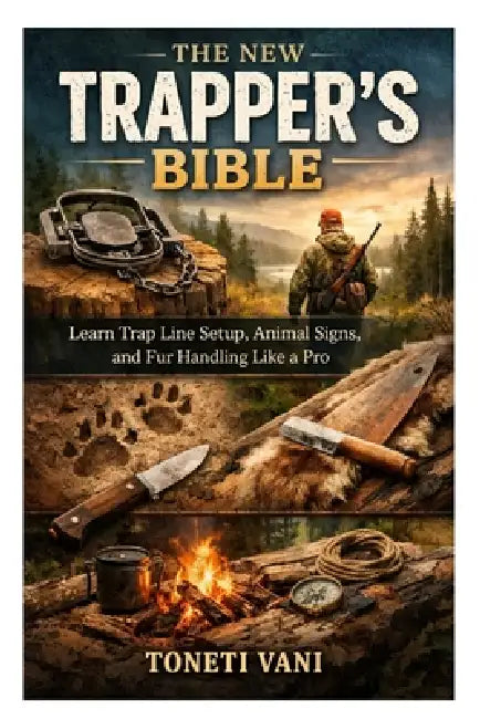The New Trapper's Bible: Learn Trap Line Setup, Animal Signs, and Fur Handling Like a Pro by Toneti Vani