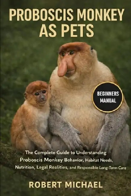 Proboscis Monkey as Pets: The Complete Guide to Understanding Proboscis Monkey Behavior, Habitat Needs, Nutrition, Legal Realities, and Responsible Lo by Robert Michael