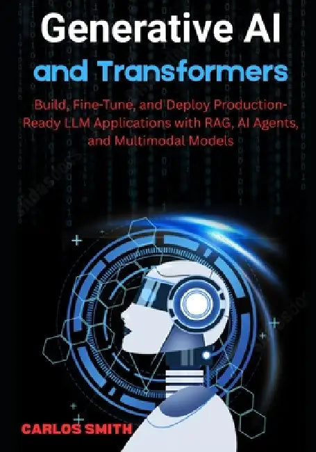 Generative Ai and Transformers: Build, FIne-Tune, and Deploy Production-Ready LLM Applications with RAG, Ai Agents, and Multimodal Models by Carlos Smith