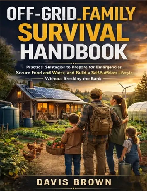Off-Grid Family Survival Handbook: Practical Strategies to Prepare for Emergencies, Secure Food and Water, and Build a Self-Sufficient Lifestyle Witho by Davis Brown