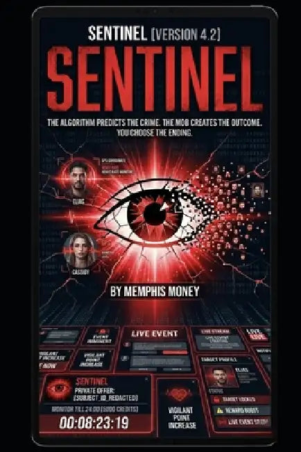 Sentinel: The Algorithm Predicts the Crime. the Mob Creates the Outcome. 010001001011001 You Choose the Ending. by Memphis Money