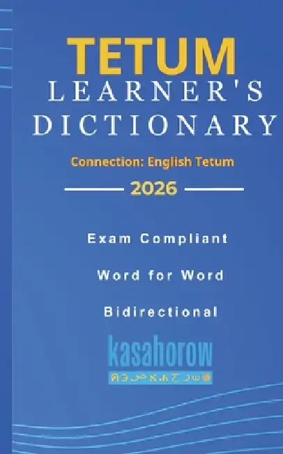 Tetum Learners Dictionary