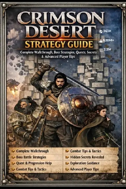 Crimson Desert: Strategy Guide - Complete Walkthrough, Boss Strategies, Quests, Secrets & Advanced Player Tips by James Hurley