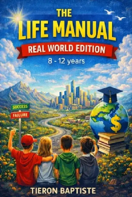 The Life Manual, Real World Edition, 8 - 12 Years: A book to help guide young minds to navigate their way through the stages of life by Carmen Jacobs, Tieron Baptiste