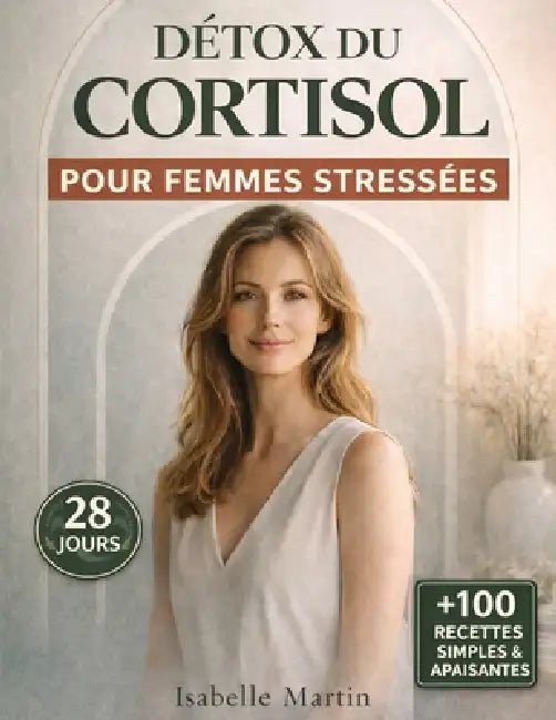 Détox du Cortisol pour Femmes Stressées: Ventre gonflé, fatigue, stress - Apaisez votre corps et retrouvez calme, sommeil et équilibre hormonal en 28 by Isabelle Martin
