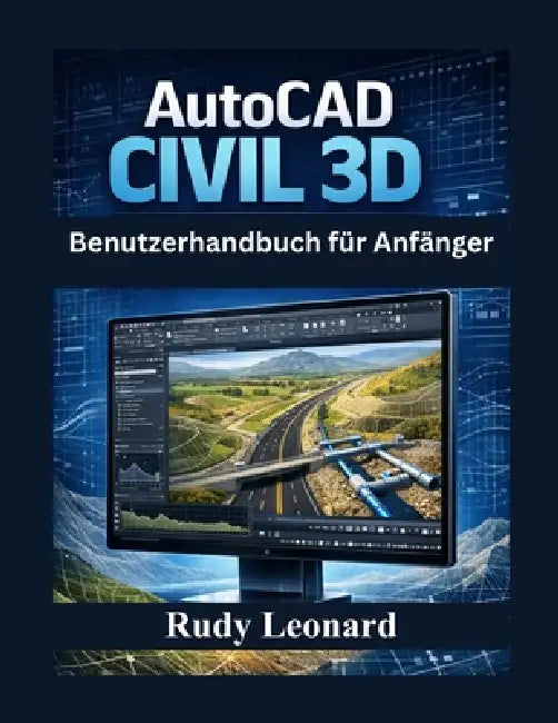 AutoCAD Civil 3D Benutzerhandbuch für Anfänger: Das umfassende Handbuch für Anfänger und Fortgeschrittene zur Beherrschung von AutoCAD Civil 3D by Rudy Leonard