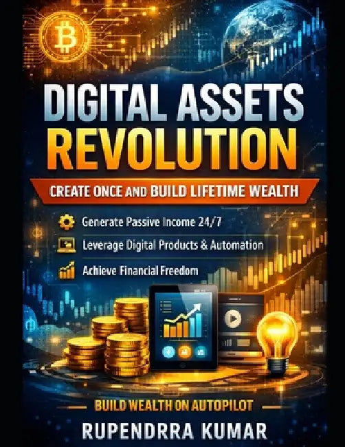 Digital Assets Revolution: Create Once and Build Lifetime Wealth: A Proven Blueprint to Scalable Income Streams with Online Products, Automation, and by Rupendrra Kumar