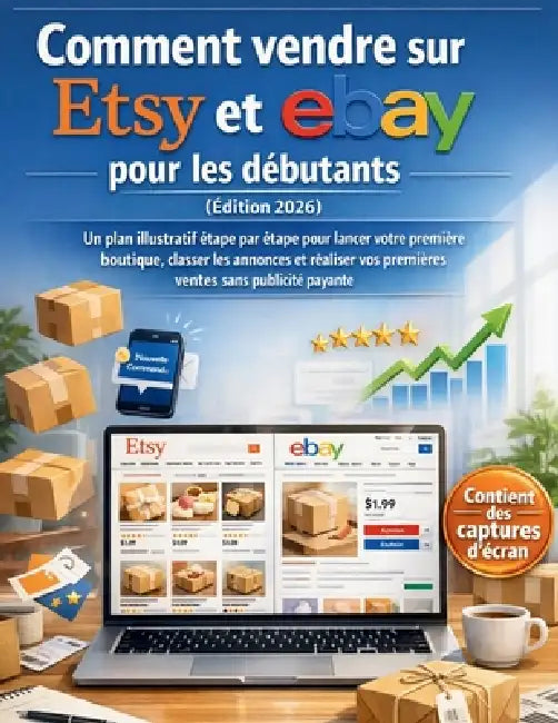 Comment vendre sur Etsy et eBay pour les débutants (Édition 2026): Un plan illustratif étape par étape pour lancer votre première boutique, classer le by Craft Logan