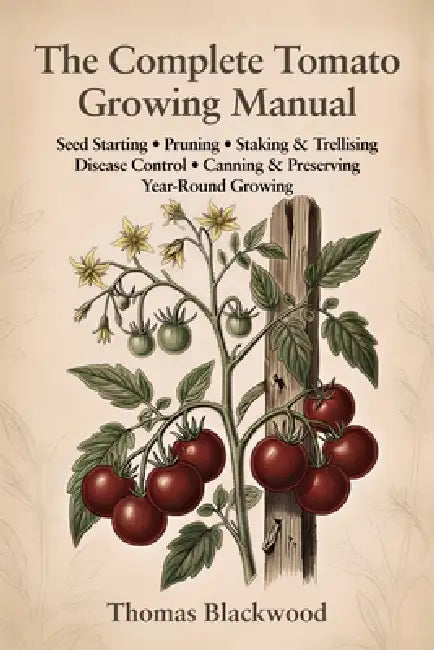 The Complete Tomato Growing Manual: Seed Starting, Pruning & Suckering, Staking & Caging Systems, Blight Prevention, Disease Management, Canning & Sau by Thomas Blackwood