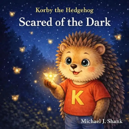 Korby the Hedgehog Scared of the Dark by Michael J. Shank