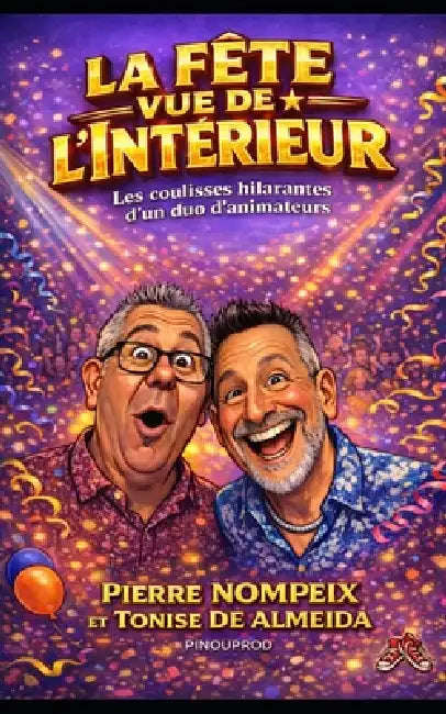La fête vue de l'intérieur: Les coulisses hilarantes d'un duo d'animateurs by Tonisé de Almeida, Pierre Nompeix
