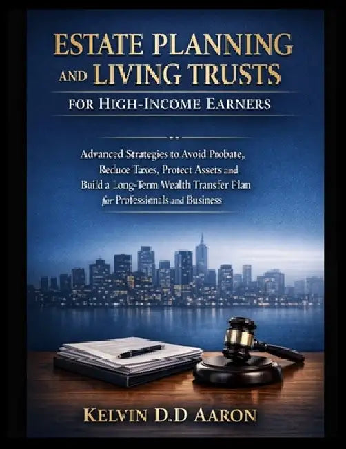 Estate Planning and Living Trusts for High-Income Earners: Advanced Strategies to Avoid Probate, Reduce Taxes, Protect Assets and Build a Long-Term We by Kelvin D. D. Aaron