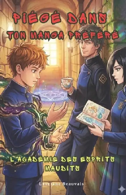 Piégé dans ton manga préféré: L'Académie des esprits maudits by Lauriane Beauvais