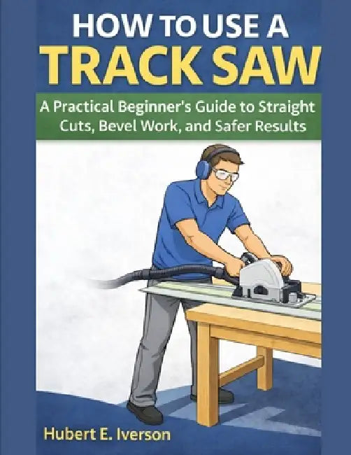 How to Use a Track Saw: A Practical Beginner's Guide to Straight Cuts, Bevel Work, and Safer Results by Hubert E. Iverson