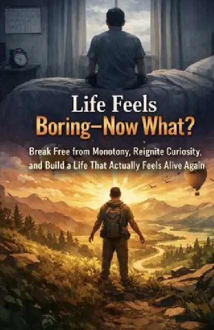 Life Feels Boring-Now What?: Break Free from Monotony, Reignite Curiosity, and Build a Life That Actually Feels Alive Again by Claire Roberts