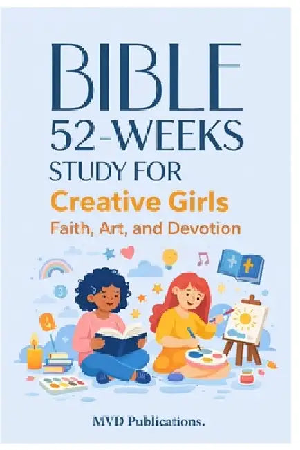 52-Week Bible Study for Creative Girls: Faith, Art, and Devotion by MVD Publications