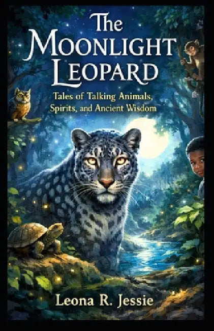 The Moonlight Leopard: Tales of Talking Animals, Spirits, and Ancient Wisdom by Leona R. Jessie