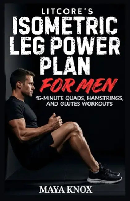 Litcore's Isometric Leg Power Plan For Men: 15-Minute Quads, Hamstrings, And Glutes Workouts by Maya Knox