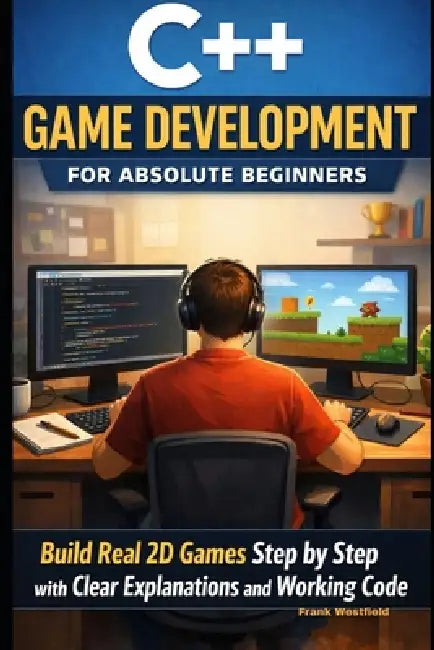 C++ Game Development for Absolute Beginners: Build Real 2D Games Step by Step with Clear Explanations and Working Code by Frank Westfield