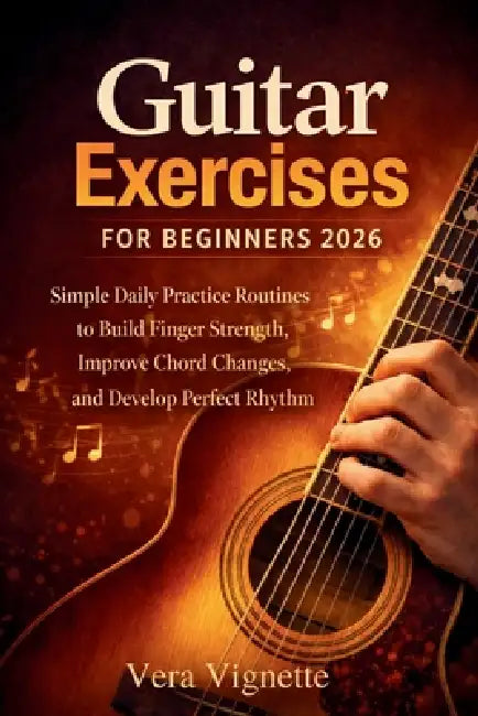Guitar Exercises for Beginners 2026: Simple Daily Practice Routines to Build Finger Strength, Improve Chord Changes, and Develop Perfect Rhythm by Vera Vignette